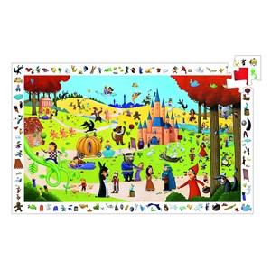 Djeco (07561) - "Tales + Poster" - 54 pieces puzzle