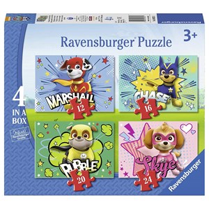 Ravensburger (06923) - "Paw Patrol" - 12 16 20 24 pieces puzzle