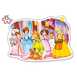 Castorland (B-020034) - "The Princess Ball" - 9 15 pieces puzzle