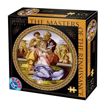D-Toys (66985-TM04) - Michelangelo: "Doni Tondo" - 525 pieces puzzle