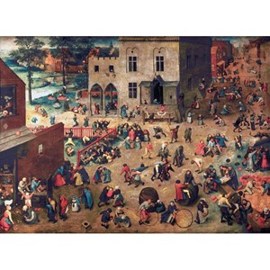 Puzzle Michele Wilson (A904-150) - Pieter Brueghel the Elder: "Children's Games" - 150 pieces puzzle