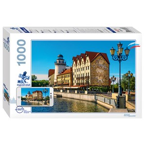 Step Puzzle (79703) - "Kaliningrad, Russia" - 1000 pieces puzzle