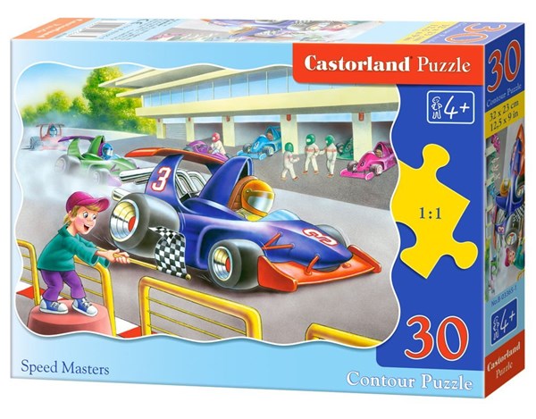 Castorland (B-03365) - "Formule 1" - 30 pieces puzzle