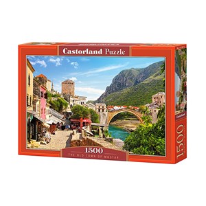 Castorland (C-151387) - "The Old Town of Mostar" - 1500 pieces puzzle