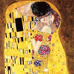 Puzzle Michele Wilson (Z108) - Gustav Klimt: "The Kiss" - 30 pieces puzzle