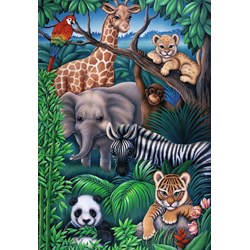 Ravensburger (08601) - "Animal Kingdom" - 35 pieces puzzle