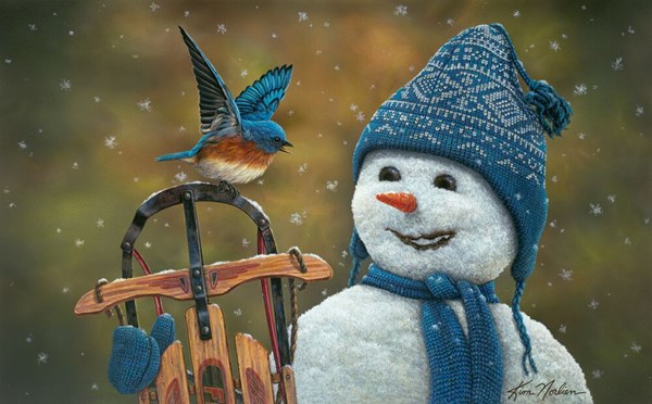 Buffalo Games (2473) - "Snow Brother" - 300 pieces puzzle