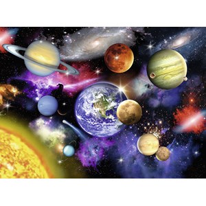Ravensburger (13226) - Howard Robinson: "Solar System" - 300 pieces puzzle