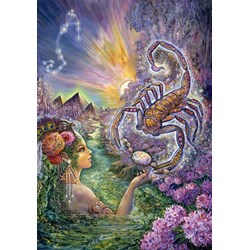 Grafika (00827) - Josephine Wall: "Zodiac Sign, Scorpio" - 1000 pieces puzzle