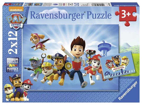 Ravensburger (07586) - "Paw Patrol" - 12 pieces puzzle