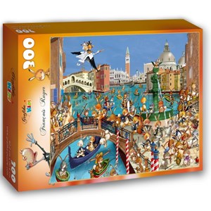 Grafika Kids (00855) - François Ruyer: "Venice" - 300 pieces puzzle