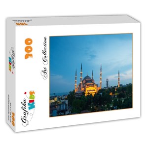 Grafika (00404) - "Blue Mosque, Turkey" - 300 pieces puzzle