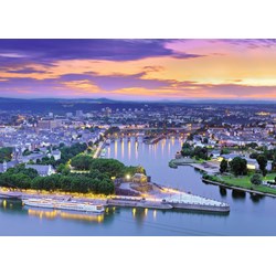 Ravensburger (19782) - "Koblenz" - 1000 pieces puzzle