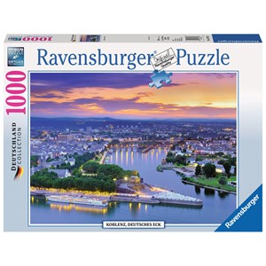 Ravensburger (19782) - "Koblenz" - 1000 pieces puzzle