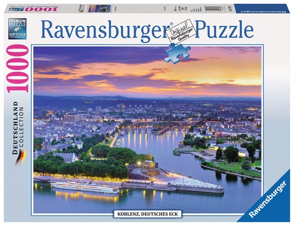 Ravensburger (19782) - "Koblenz" - 1000 pieces puzzle