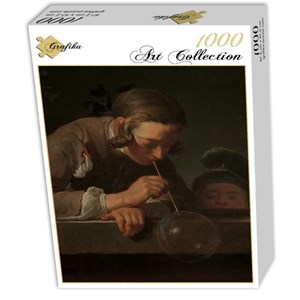 Grafika (01123) - Jean-Baptiste-Siméon Chardin: "Soap Bubbles, 1739" - 1000 pieces puzzle