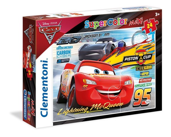 Clementoni (24489) - "Cars 3" - 24 pieces puzzle