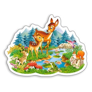 Castorland (B-015115) - "Little Deer" - 15 pieces puzzle