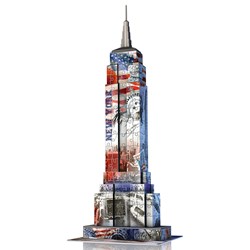 Ravensburger (12583) - "Empire State Building" - 216 pieces puzzle