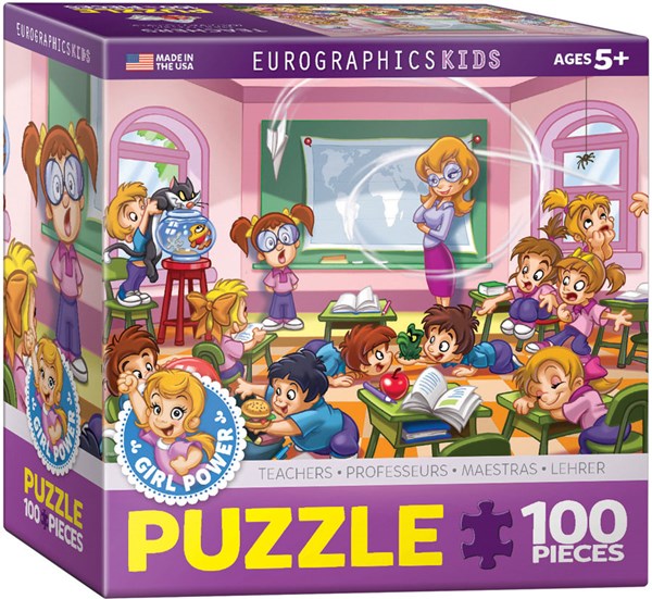 Eurographics (8100-0569) - "Teachers" - 100 pieces puzzle