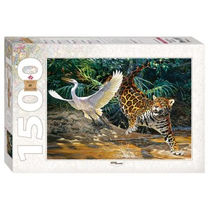 Step Puzzle (83056) - "Hunting" - 1500 pieces puzzle