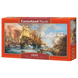 Castorland (B-060252) - "Battle at the Sea" - 600 pieces puzzle