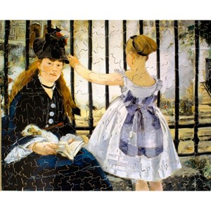 Puzzle Michele Wilson (A133-250) - Edouard Manet: "The Railway" - 250 pieces puzzle
