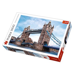 Trefl (26140) - "Tower Bridge, London" - 1500 pieces puzzle