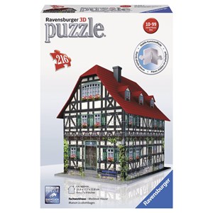 Ravensburger (12572) - "Medieval House" - 216 pieces puzzle