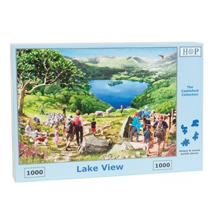 The House of Puzzles (4043) - "Lake View" - 1000 pieces puzzle