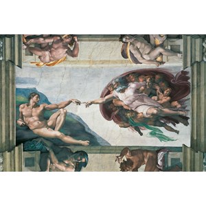 Ravensburger (17408) - Michelangelo: "The Creation of Adam" - 5000 pieces puzzle