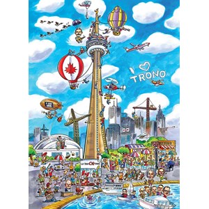 Cobble Hill (53502) - "Toronto" - 1000 pieces puzzle
