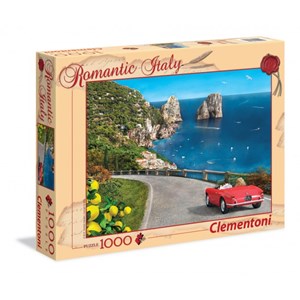 Clementoni (39357) - Dominic Davison: "Romantic Capri" - 1000 pieces puzzle