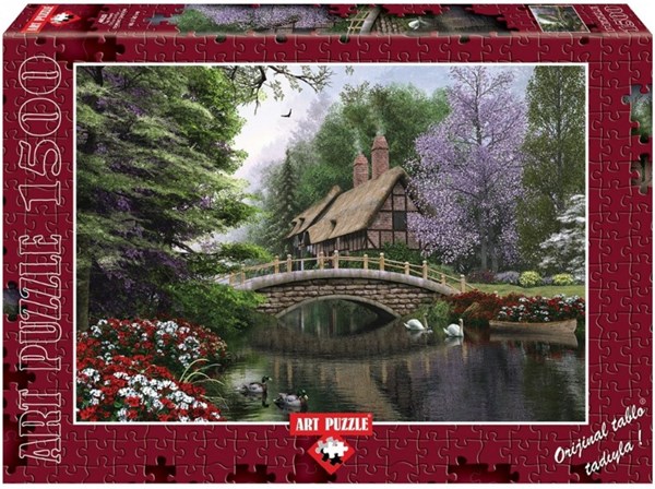 Art Puzzle (4620) - "Stone Bridge" - 1500 pieces puzzle