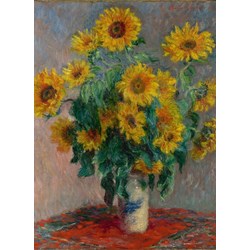 Grafika Kids (00456) - Claude Monet: "Bouquet of Sunflowers, 1881" - 300 pieces puzzle