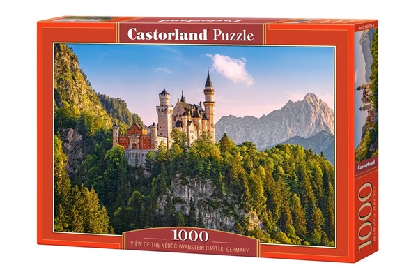 Castorland (C-103706) - "Neuschwanstein, Germany" - 1000 pieces puzzle