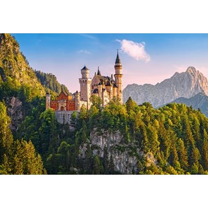 Castorland (C-103706) - "Neuschwanstein, Germany" - 1000 pieces puzzle