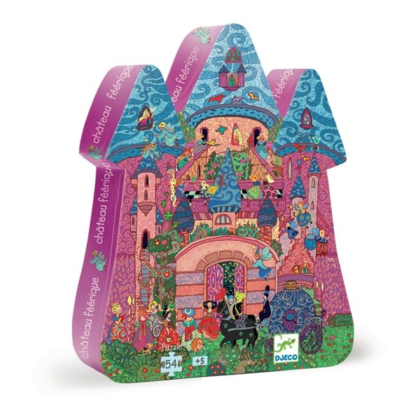 Djeco (07246) - "Fairy Castle" - 54 pieces puzzle