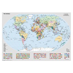 Ravensburger (15652) - "Political World Map" - 1000 pieces puzzle