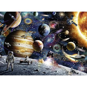 Ravensburger (10016) - "In Space" - 150 pieces puzzle