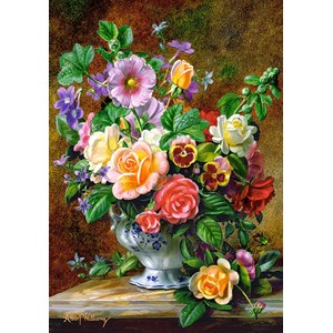 Castorland (B-52868) - "Flowers in a Vase" - 500 pieces puzzle