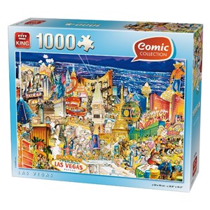 King International (K05201) - "Las Vegas" - 1000 pieces puzzle