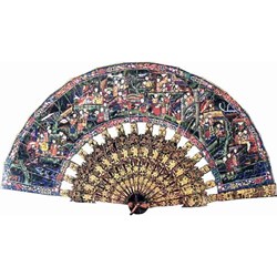 Puzzle Michele Wilson (P117-350) - "Chinese Fan, One Hundred Faces" - 350 pieces puzzle