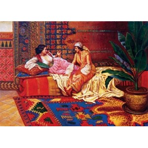 Art Puzzle (71025) - "Bavardages" - 1000 pieces puzzle