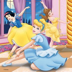 Ravensburger (09411) - "Disney Princesses" - 49 pieces puzzle