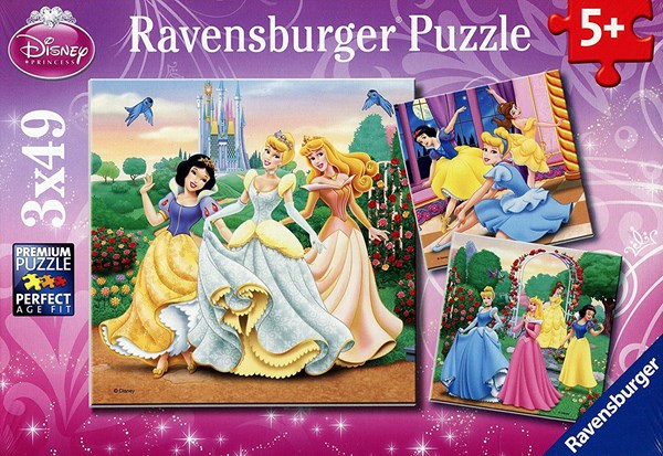 Ravensburger (09411) - "Disney Princesses" - 49 pieces puzzle