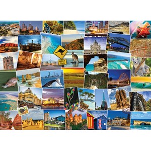 Eurographics (6000-0753) - "Australia" - 1000 pieces puzzle
