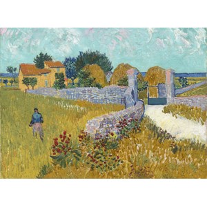 Grafika (01513) - Vincent van Gogh: "Farmhouse in Provence, 1888" - 300 pieces puzzle