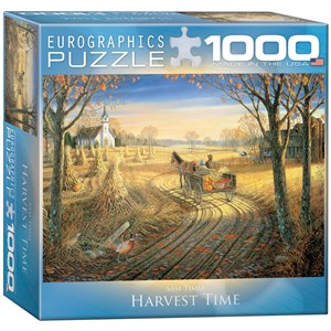 Eurographics (8000-0606) - Sam Timm: "Harvest Time" - 1000 pieces puzzle