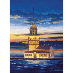 Art Puzzle (4159) - "Turkey, Maiden's Tower" - 500 pieces puzzle